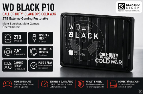 Black p10 call of duty - wd,
